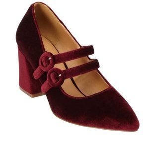The Maura Pump By Comfortview® Size 9.5 W in Burgundy